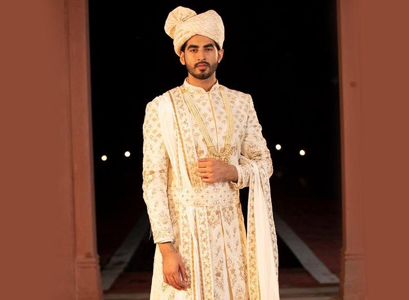 Modern Groom's Wardrobe: 5 Must-Have Sherwanis by Studio Bagechaa - Studio Bagechaa