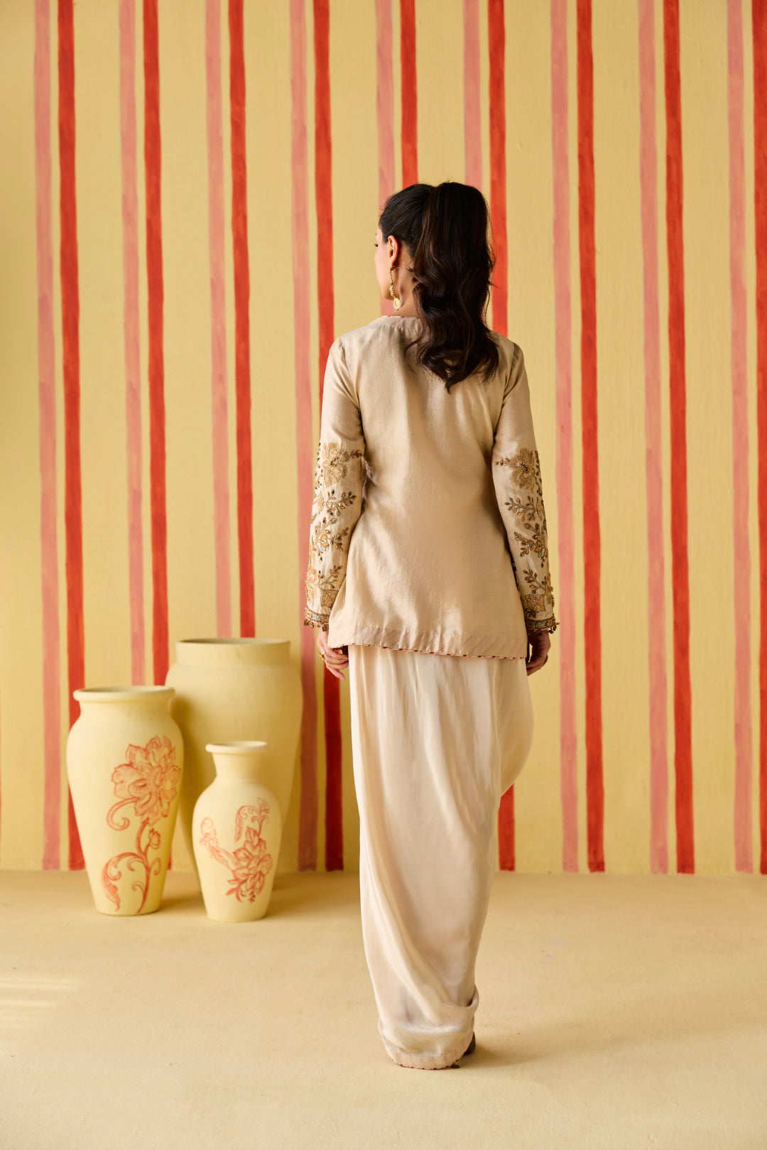 Manura Tussar Kurta Set