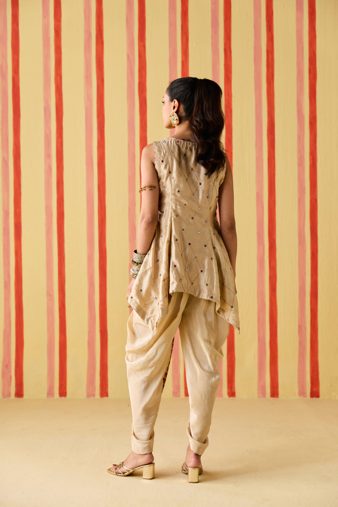 Sarika Tussar Kurta Set