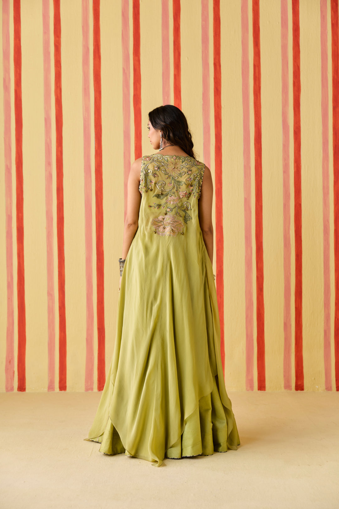 Kyra Green Lehenga