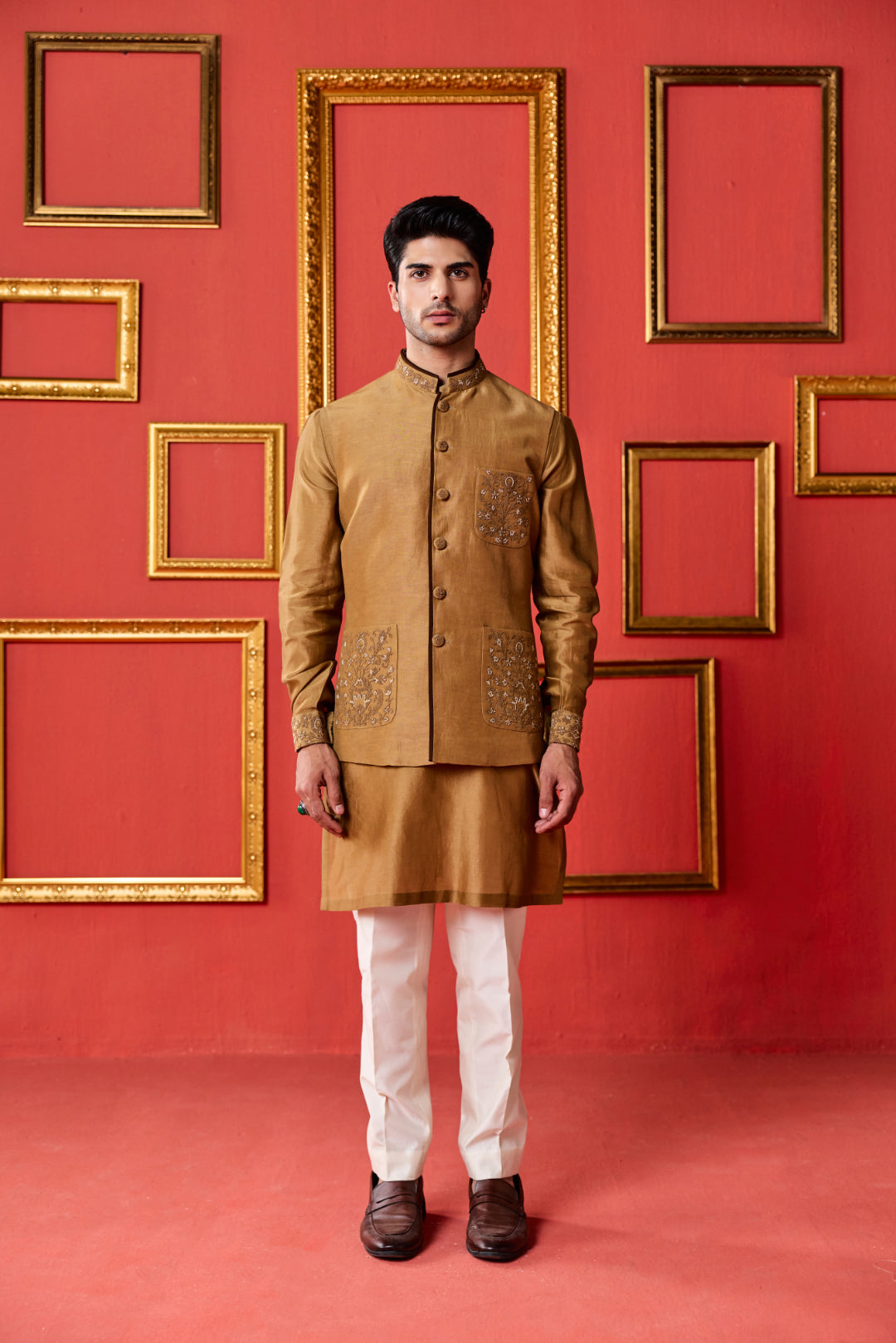 Pranav Nehru Jacket Set