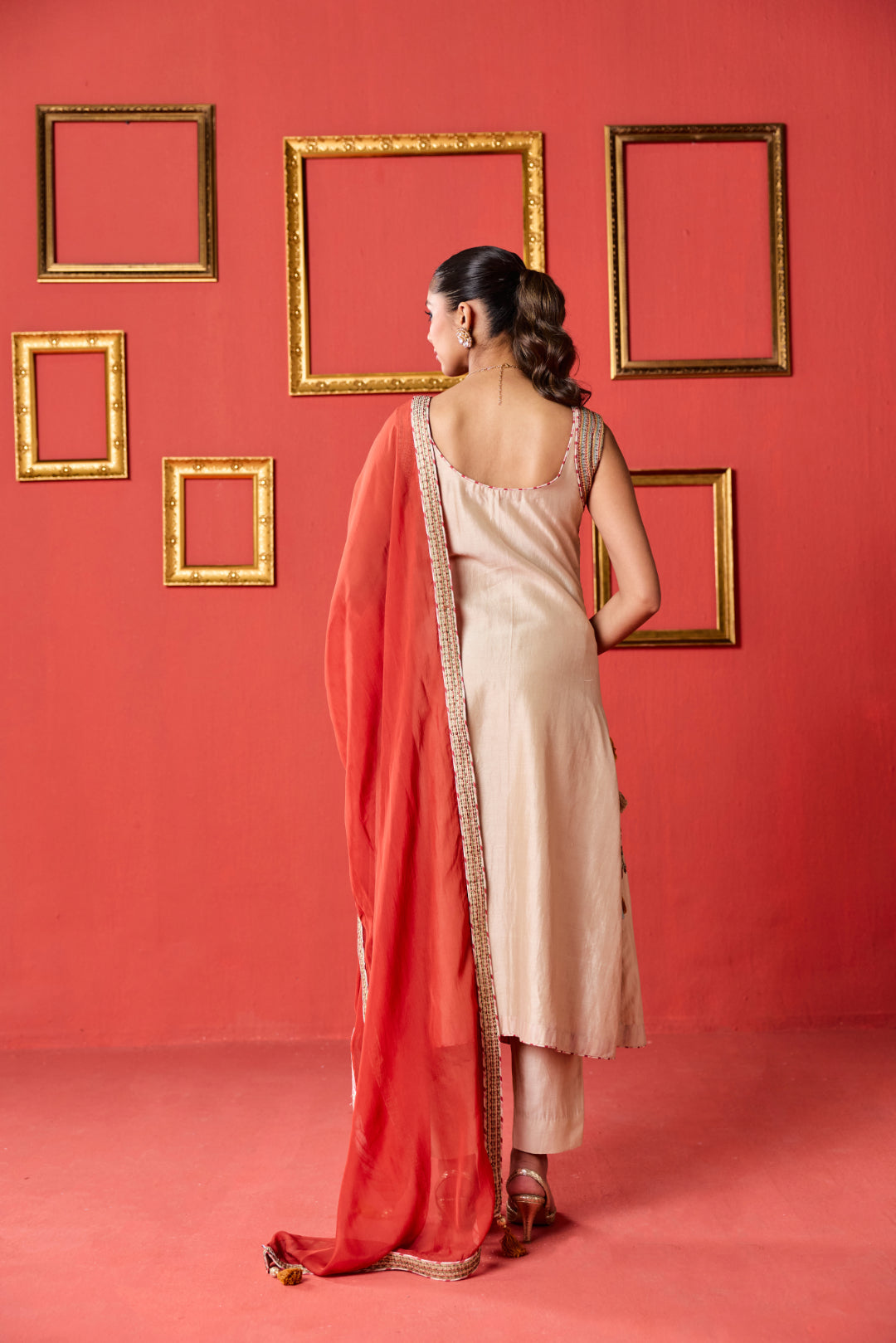 Nanda Tussar Kurta Set