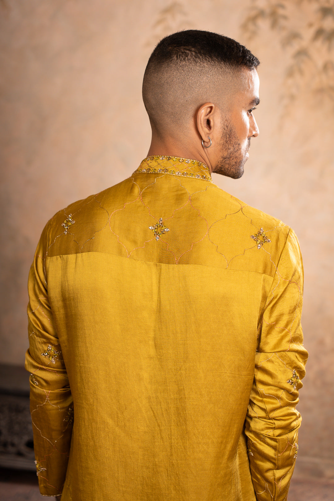 ABEER GREENISH YELLOW KURTA SET