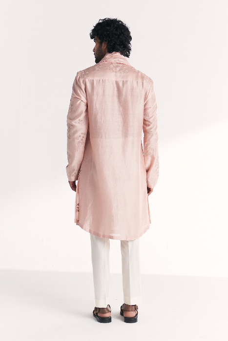 Shahposh Light Pink Kurta Set
