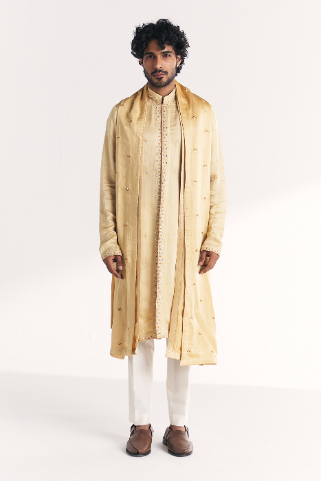 Surmayi Yellow Kurta Set