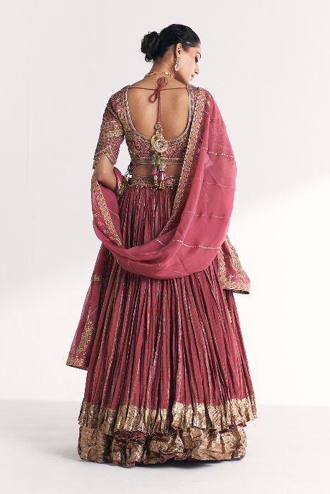 Fitoor Mauve Pink Lehenga Set