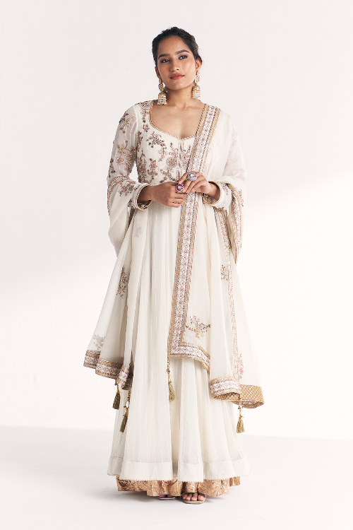 Kaushiki Ivory Anarkali