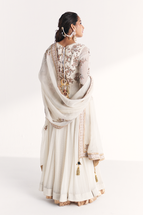 Kaushiki Ivory Anarkali