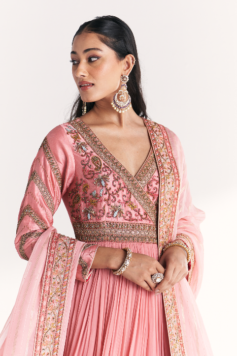 Kamya Light Pink Anarkali