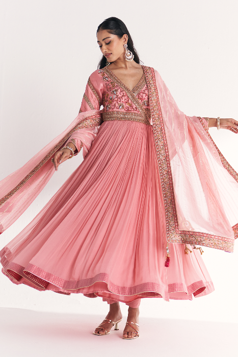 Kamya Light Pink Anarkali