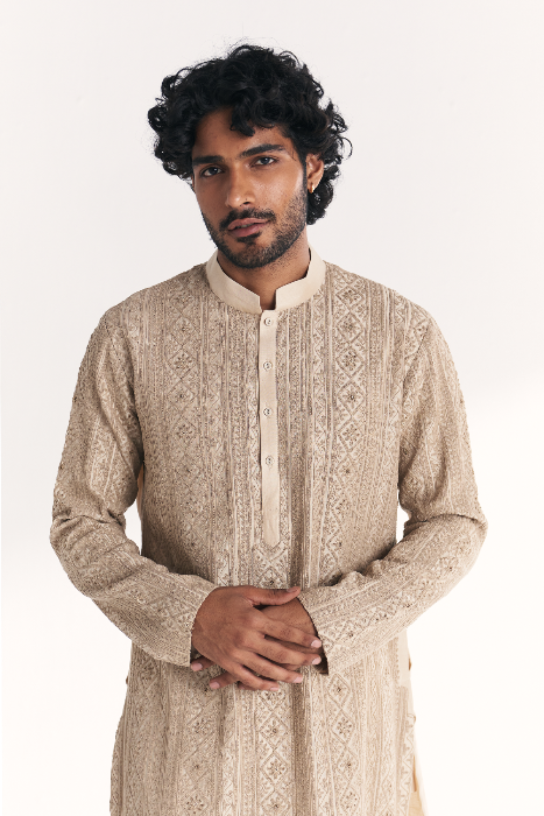 Janak Ivory Kurta Set