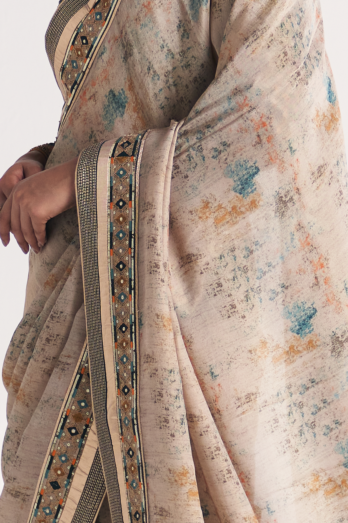 Gitanjali Blue Saree