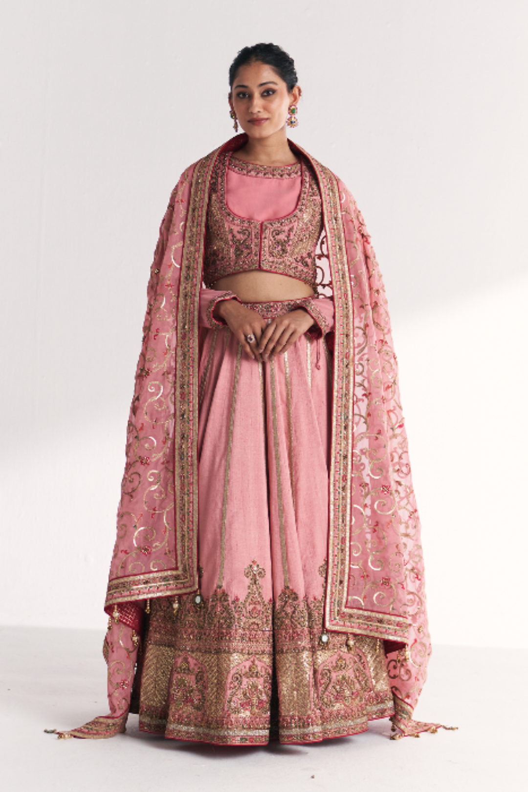 Neelkamal Light Pink Lehenga Set