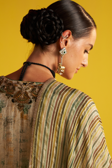 NEHA GREEN ANARKALI SET