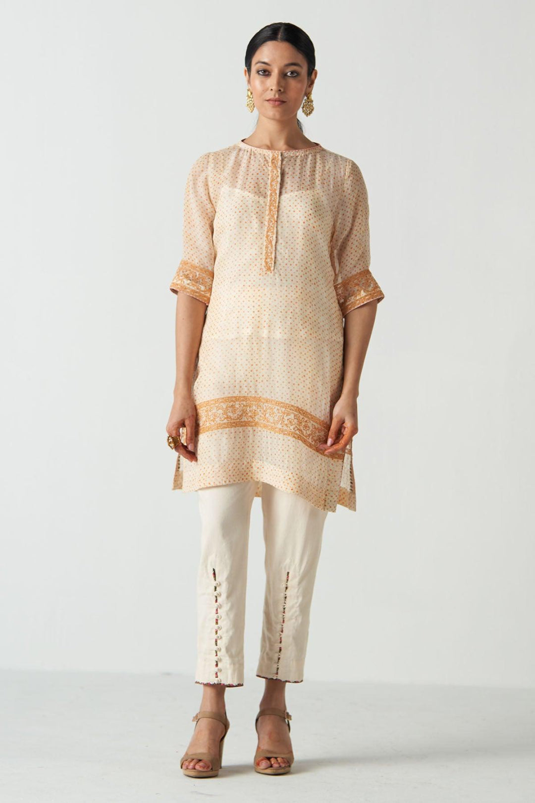 Ambi Organge Coord Set - Studio Bagechaa