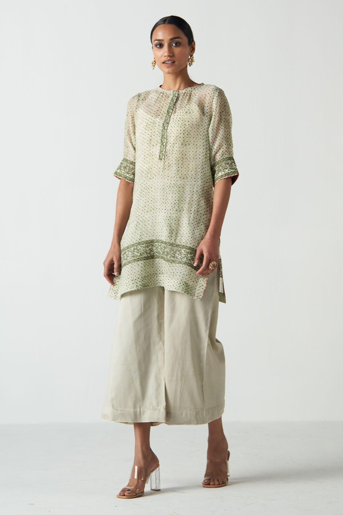 Angoor Green Coord Set - Studio Bagechaa