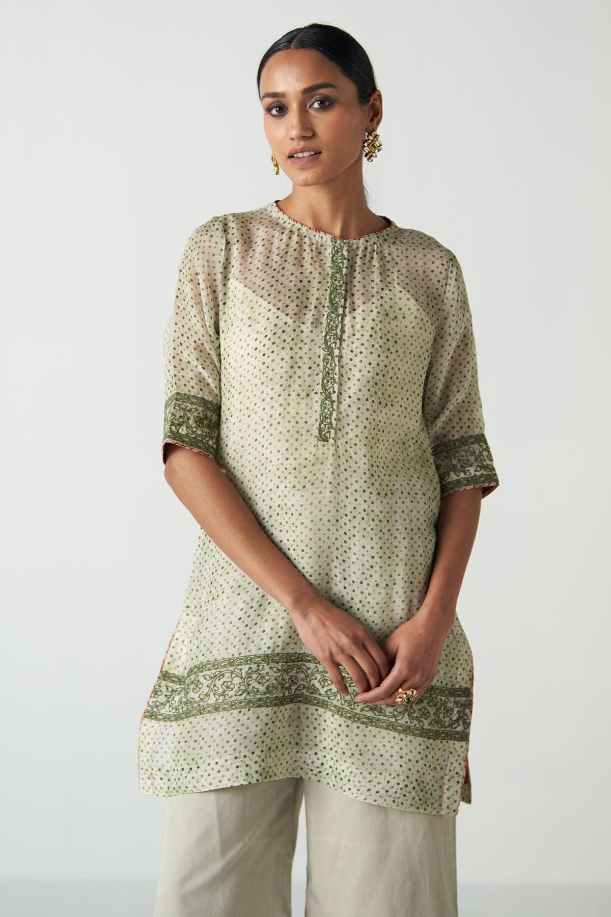 Angoor Green Coord Set - Studio Bagechaa