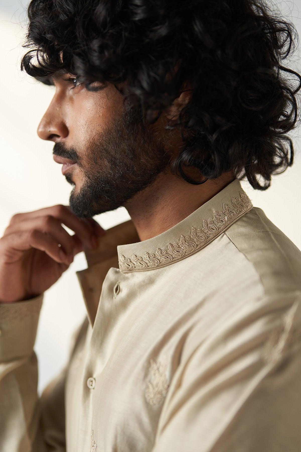 ARYAN KURTA PANT STOLE SET - Studio Bagechaa