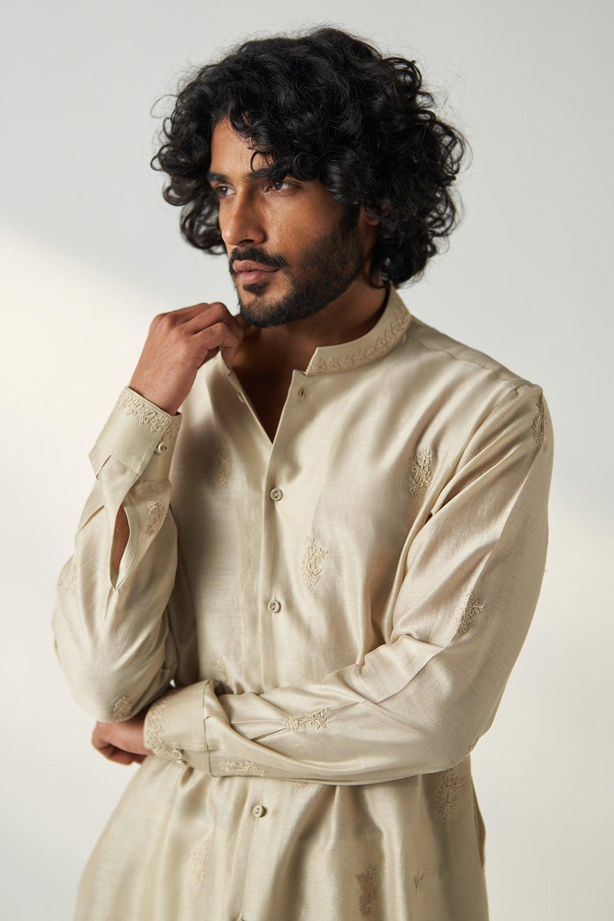 ARYAN KURTA PANT STOLE SET - Studio Bagechaa