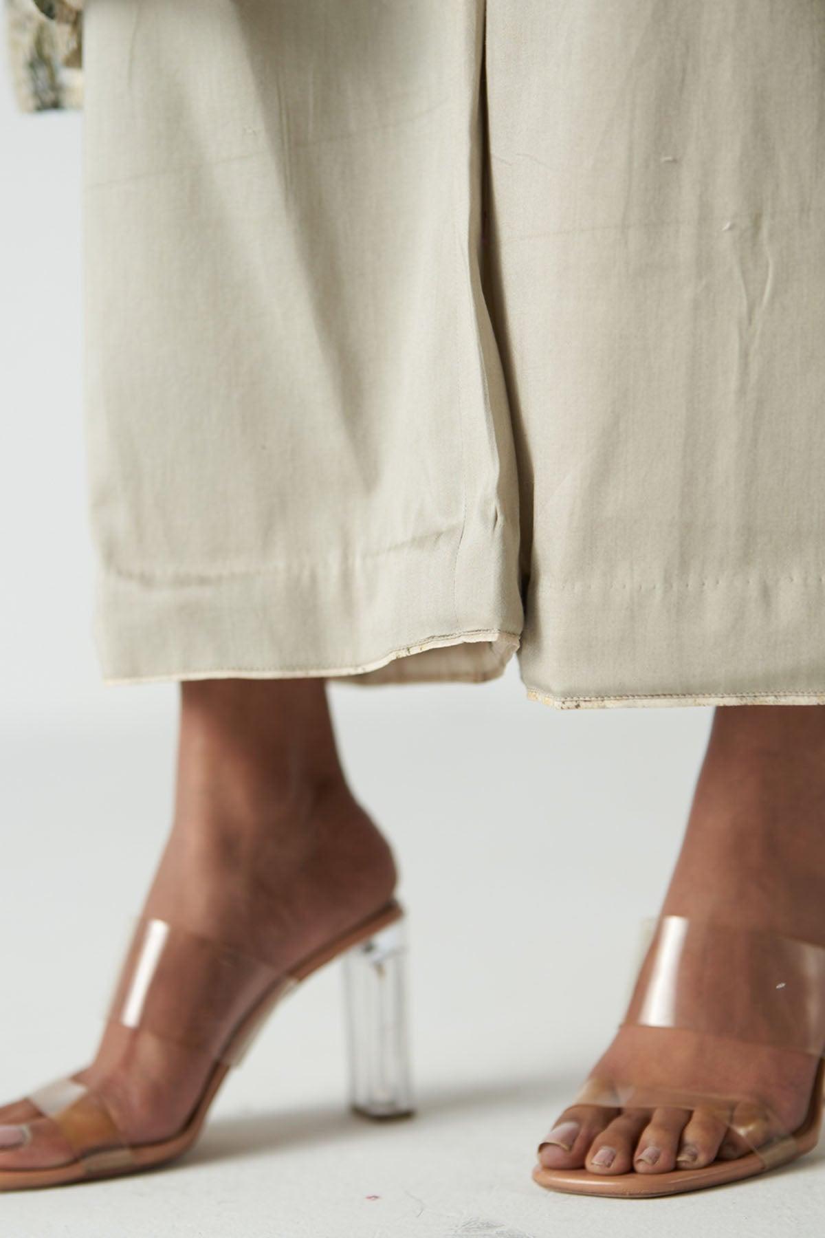 Khishmish Green Coord Set - Studio Bagechaa