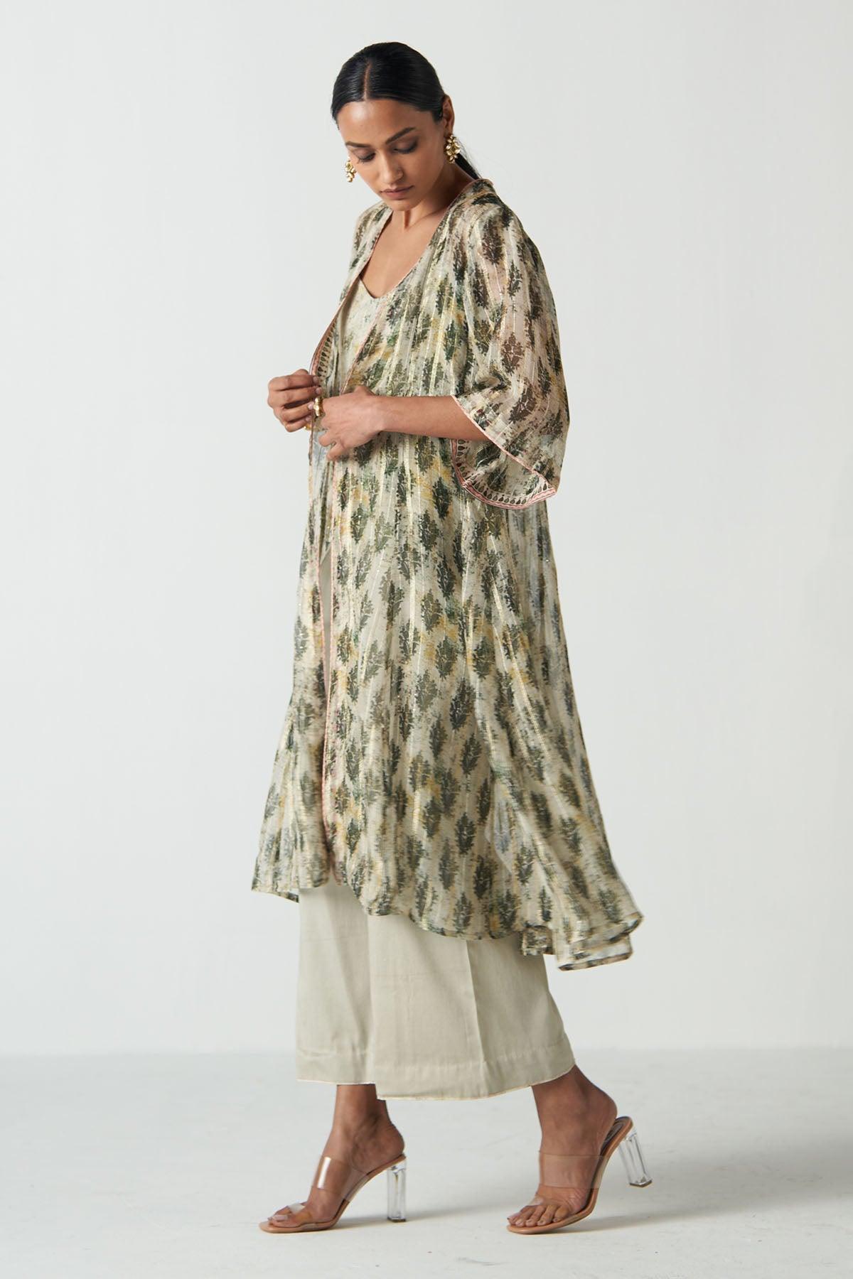 Khishmish Green Coord Set - Studio Bagechaa