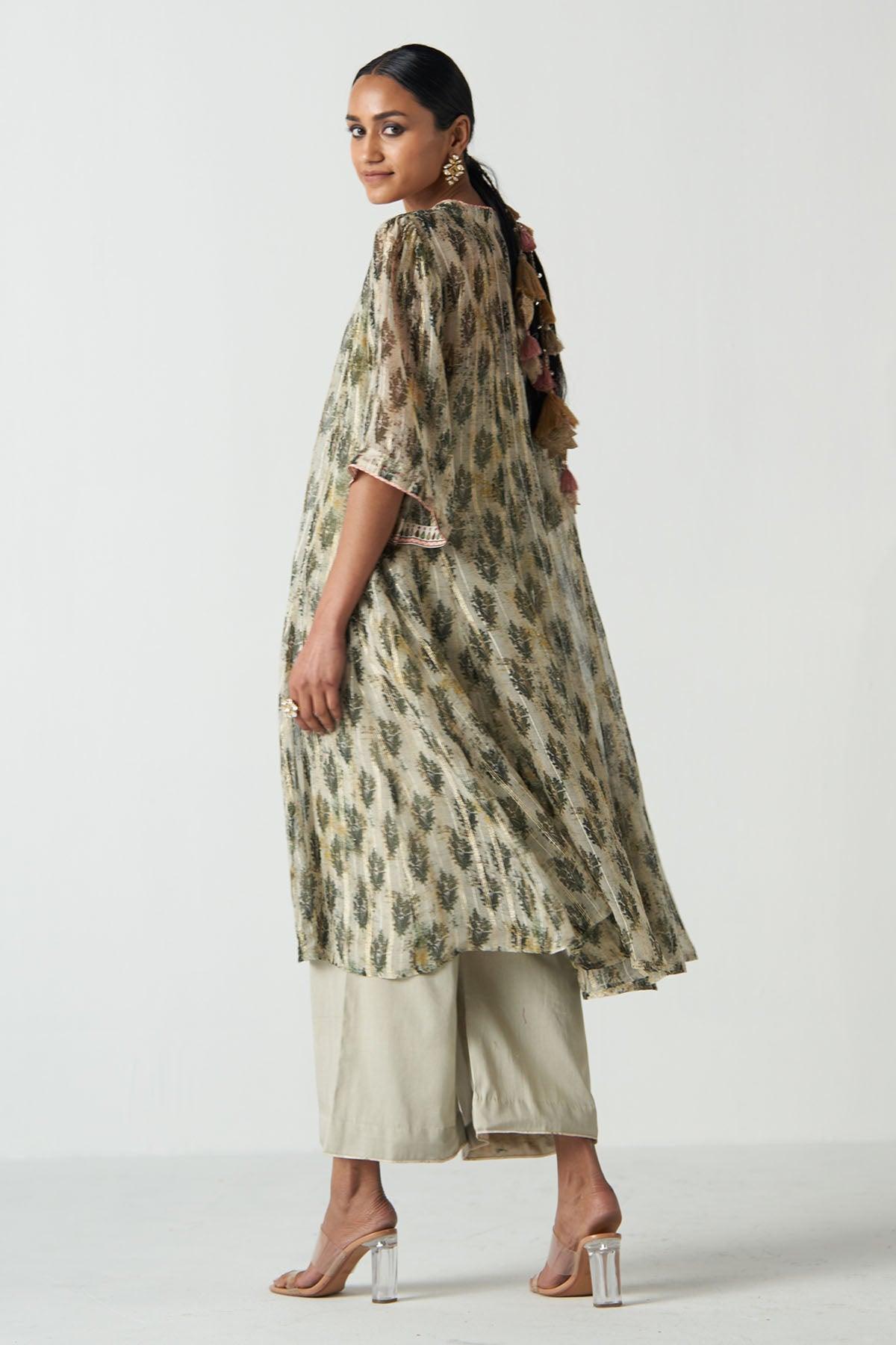 Khishmish Green Coord Set - Studio Bagechaa