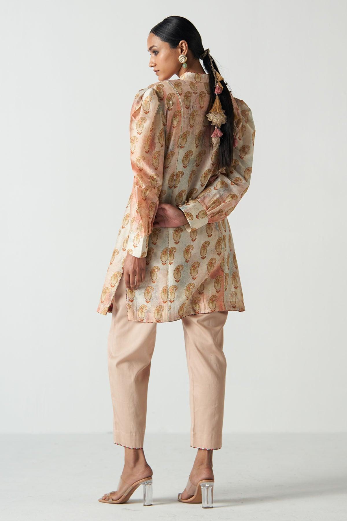 Khumani Peach Coord Set - Studio Bagechaa