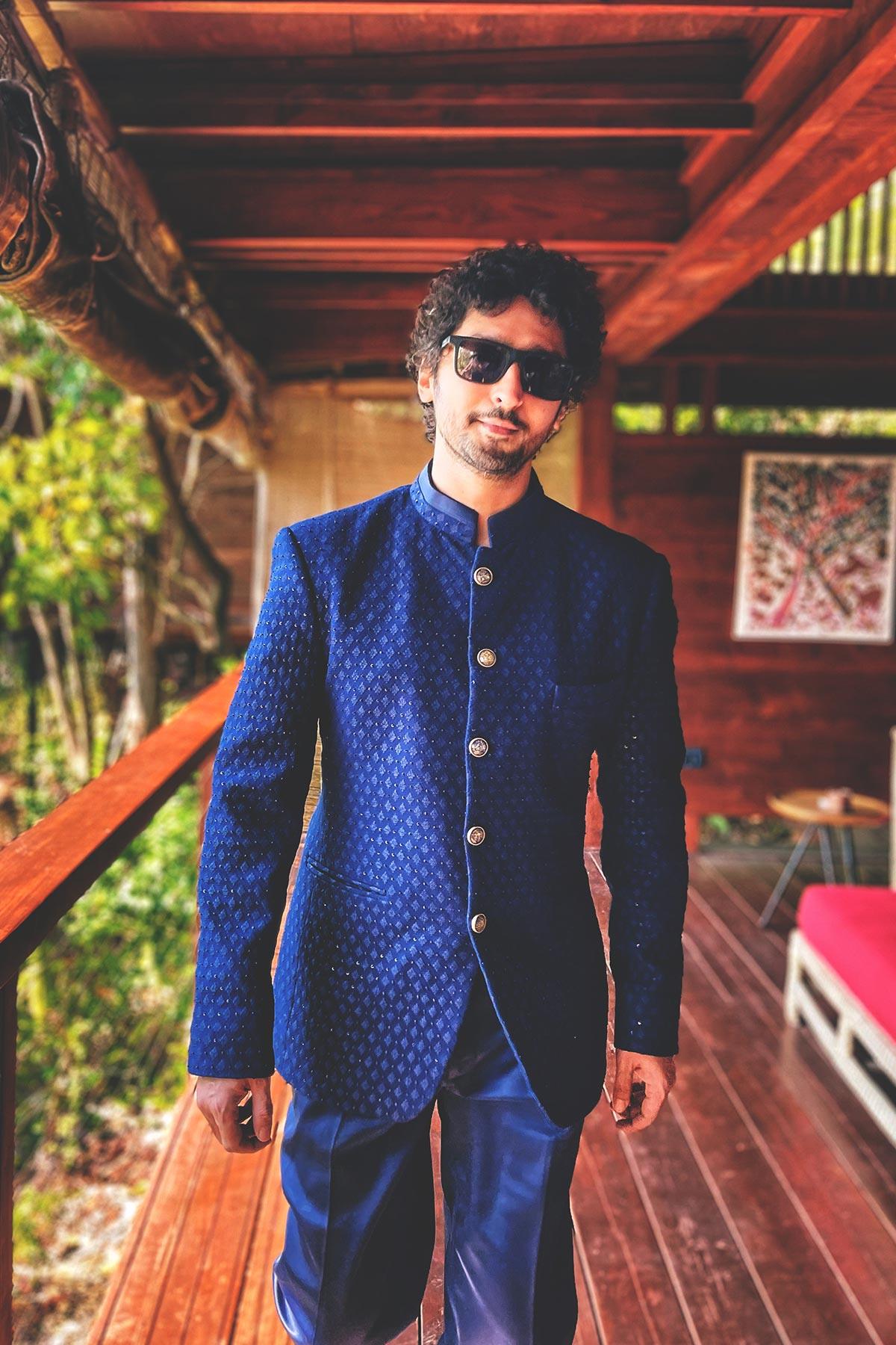 Kunal Karan Kapoor in Enticing Royal Bandh Gala Suit Set - Studio Bagechaa