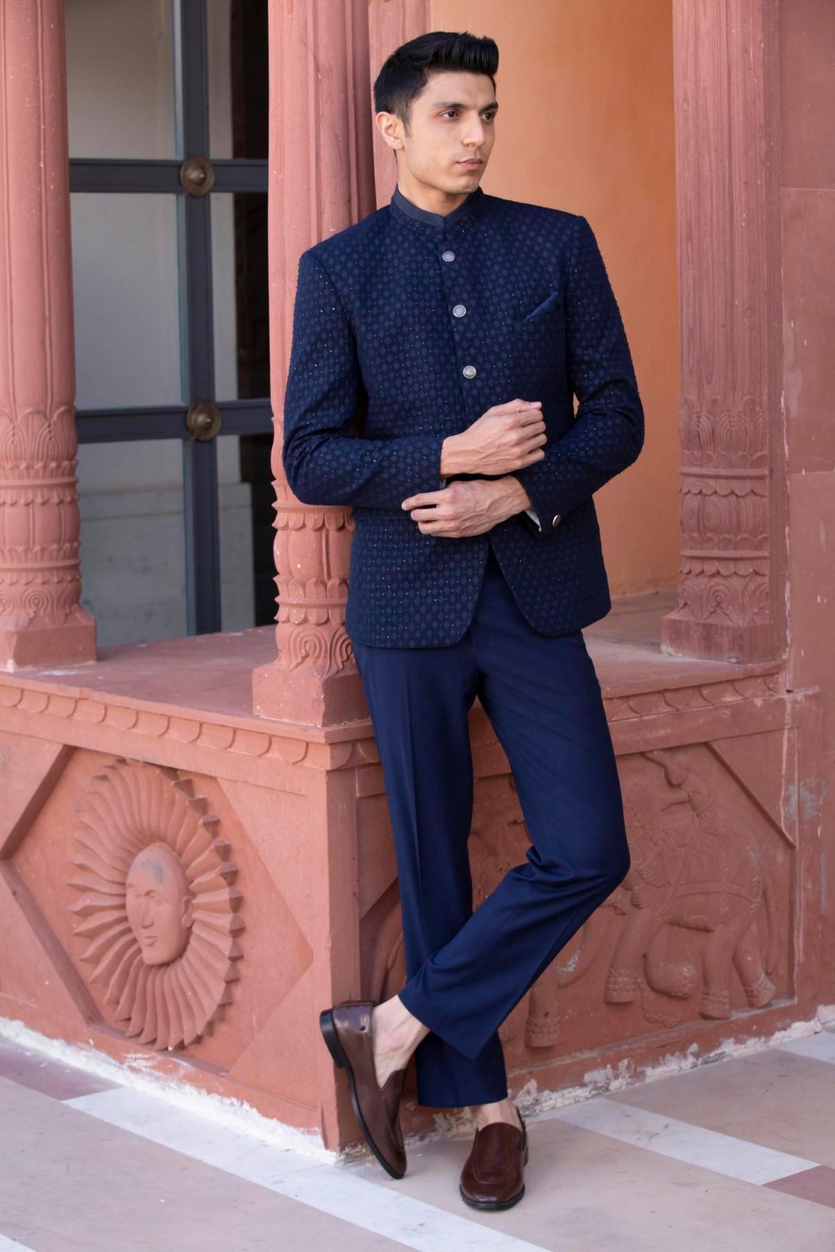 Kunal Karan Kapoor in Enticing Royal Bandh Gala Suit Set - Studio Bagechaa