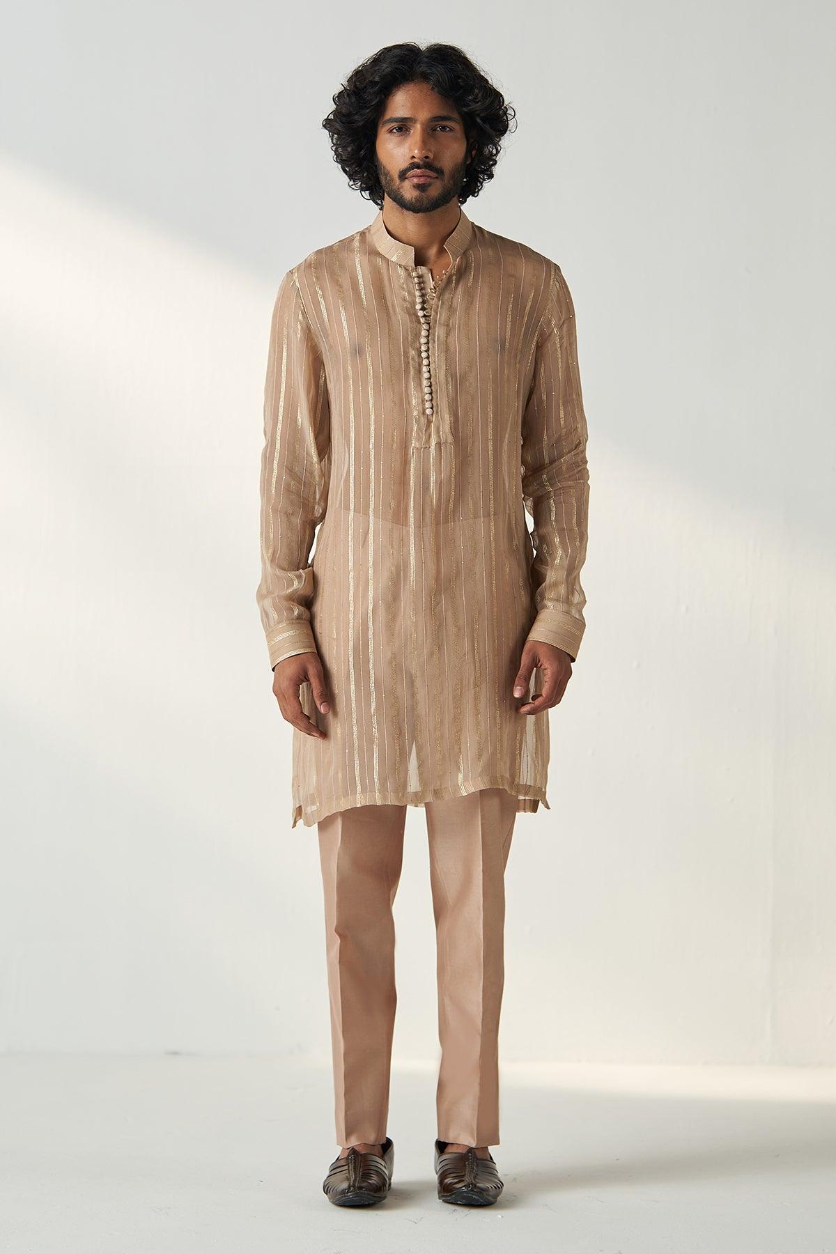 OMKAR FAWN COORD SET - Studio Bagechaa