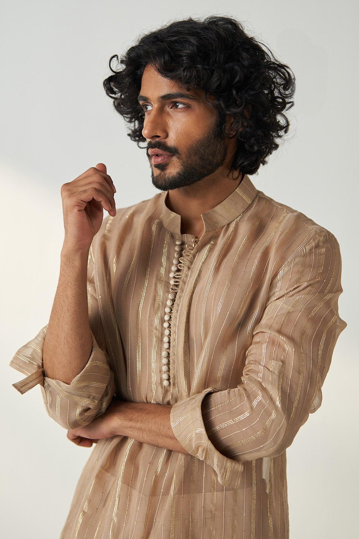 OMKAR FAWN COORD SET - Studio Bagechaa