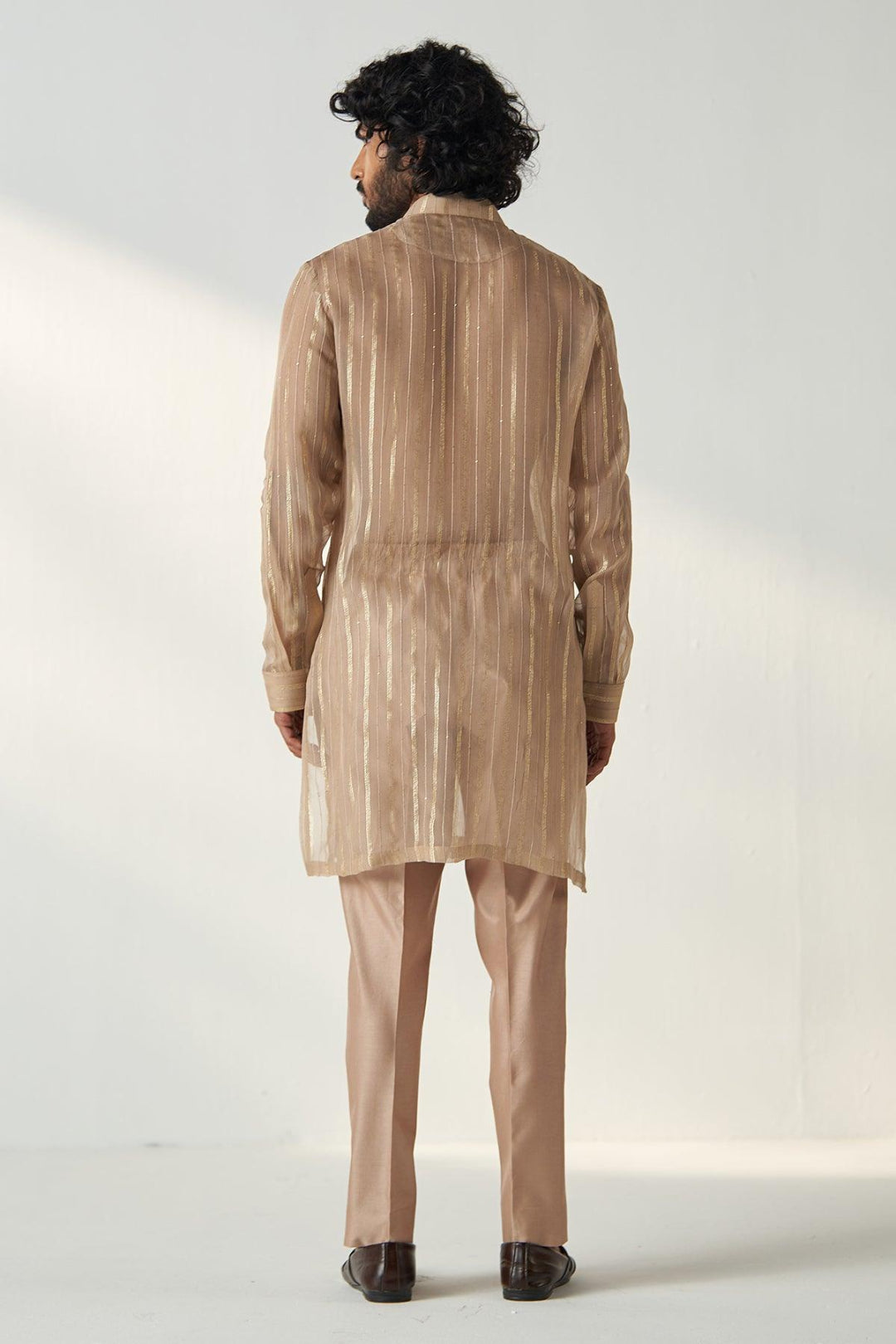 OMKAR FAWN COORD SET - Studio Bagechaa