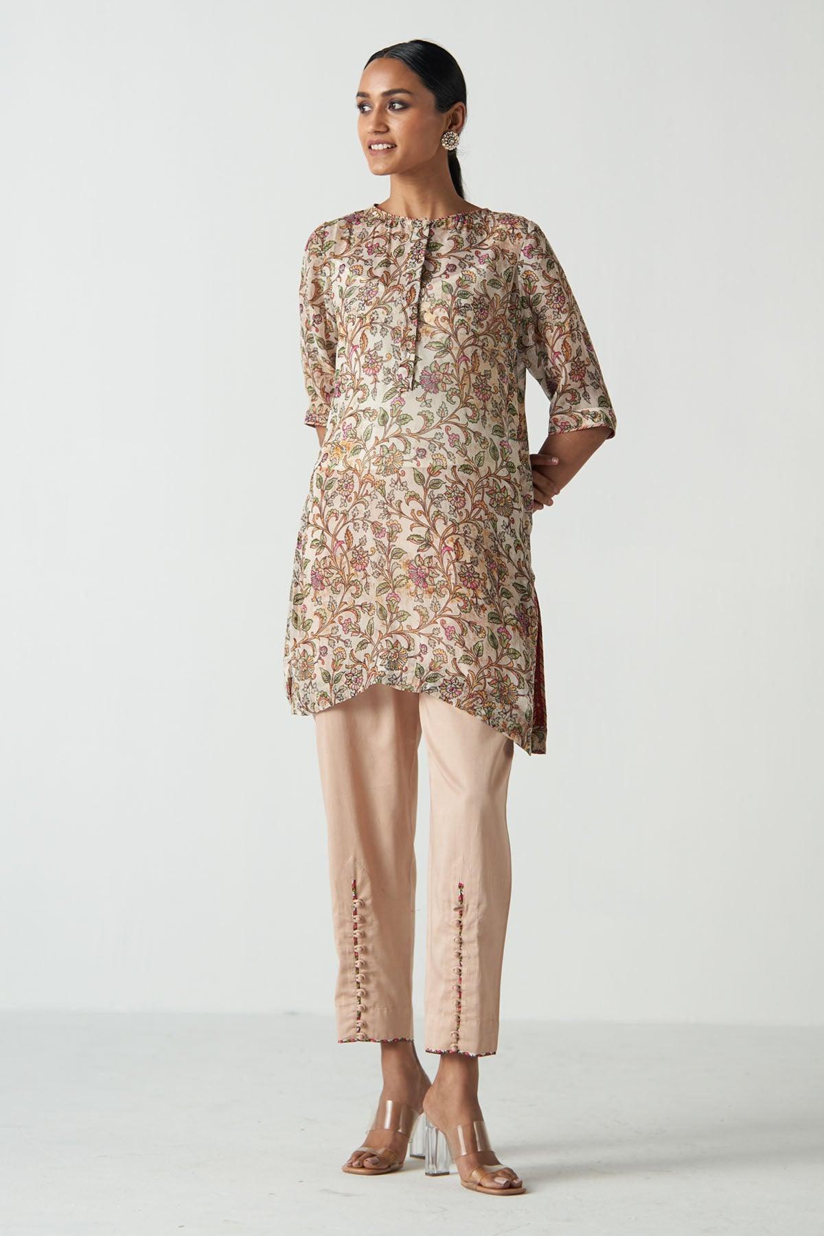 Sharifa Green Coord Set - Studio Bagechaa