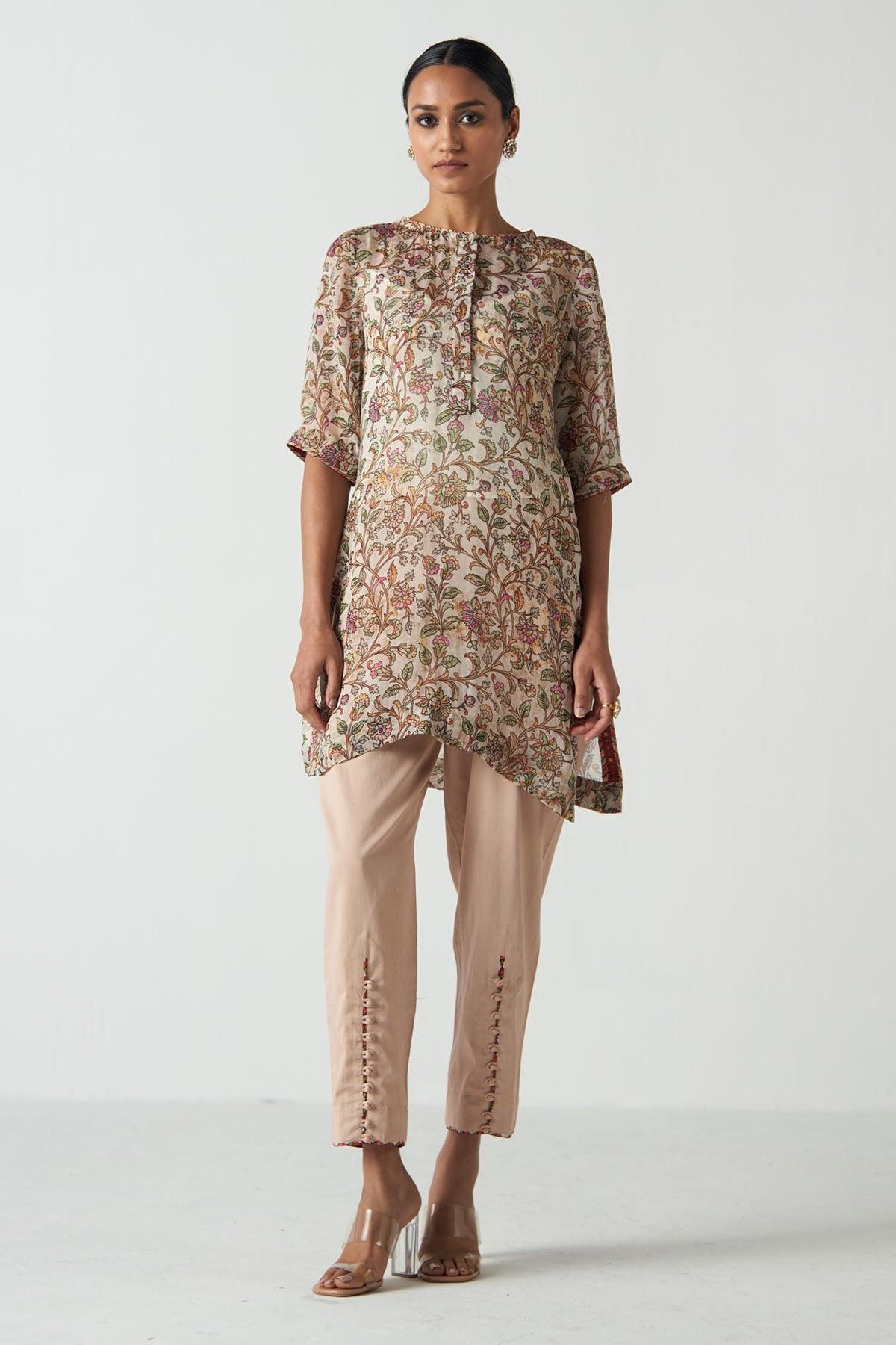 Sharifa Green Coord Set - Studio Bagechaa