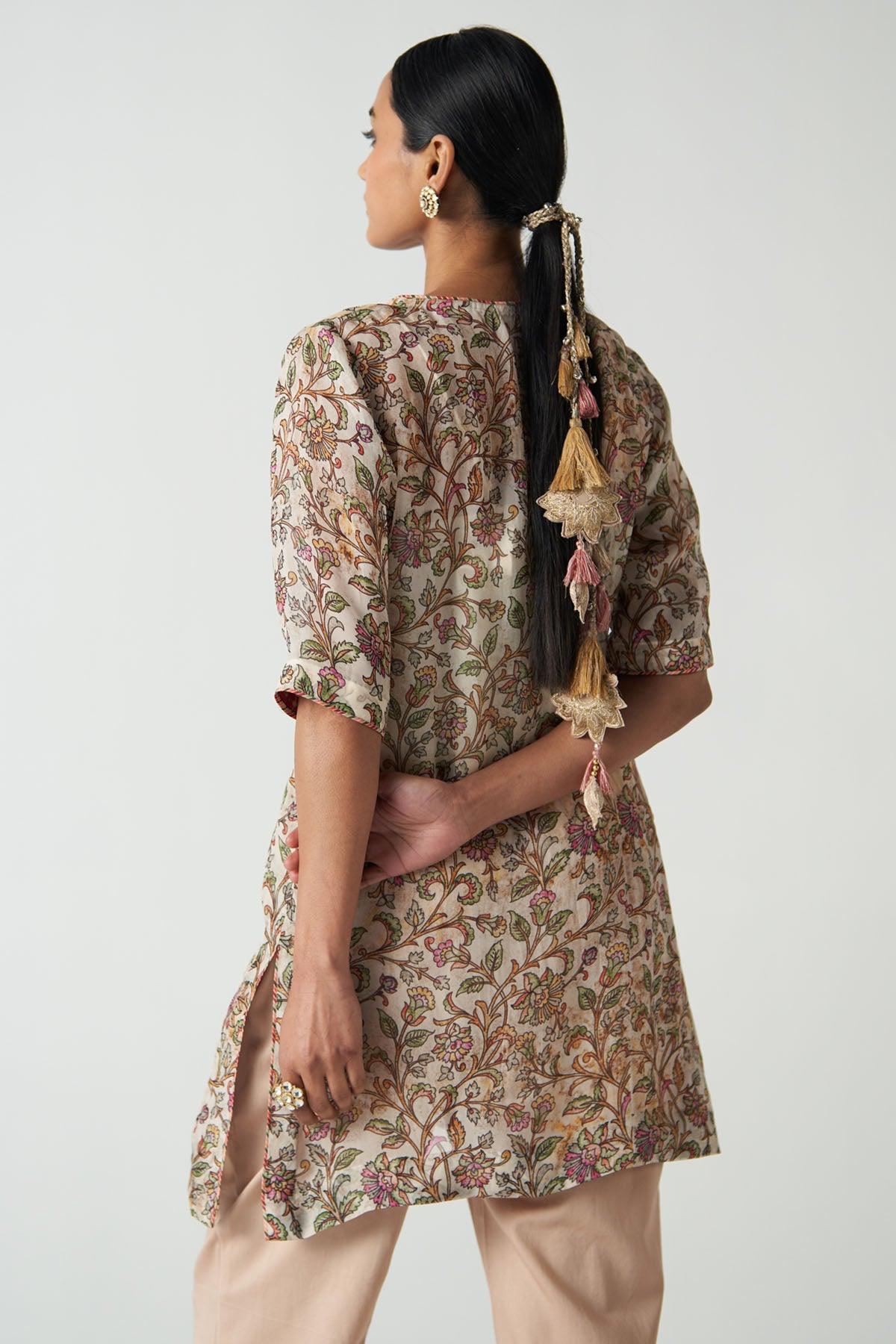 Sharifa Green Coord Set - Studio Bagechaa