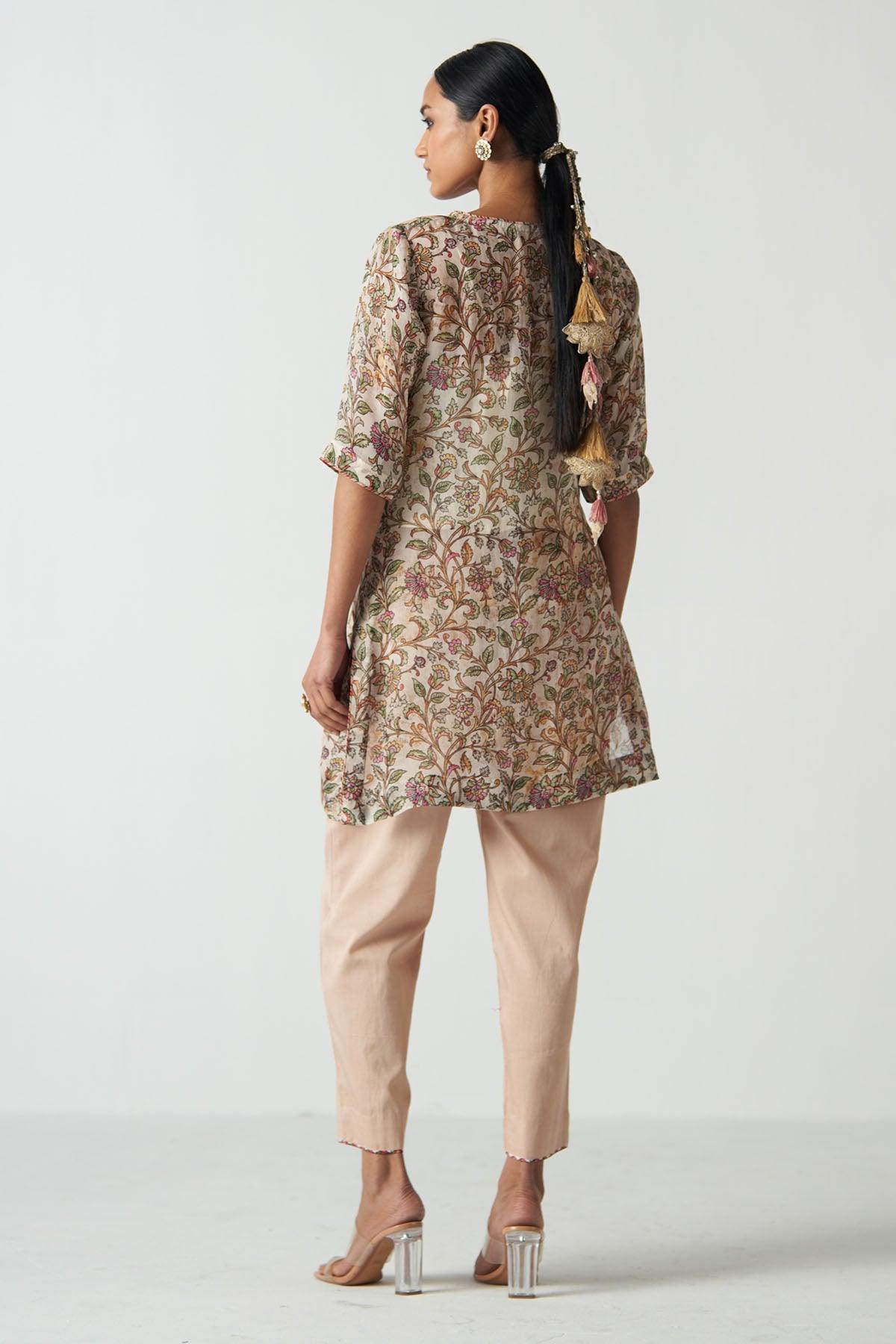 Sharifa Green Coord Set - Studio Bagechaa