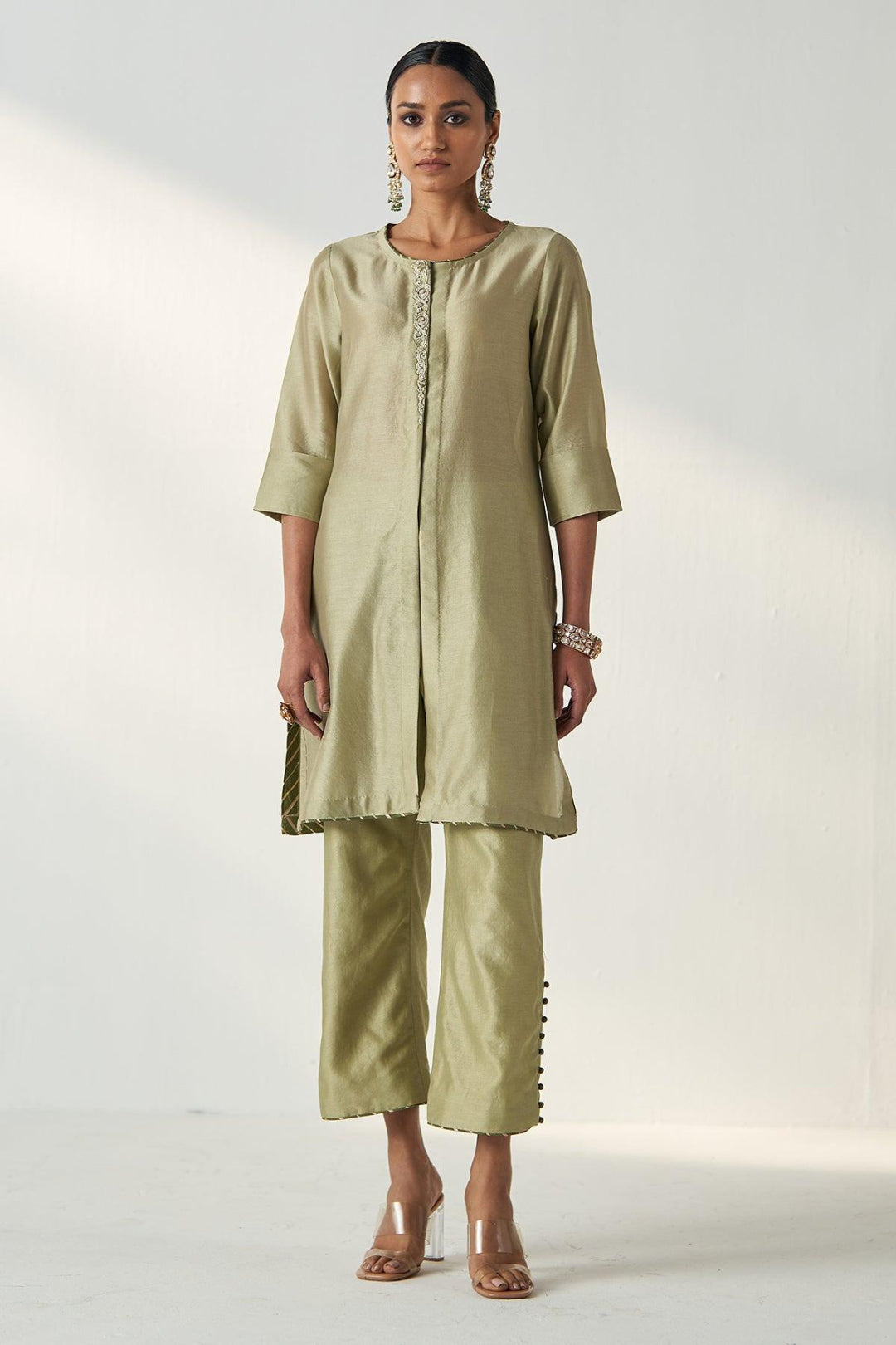 UMA GREEN COORD SET - Studio Bagechaa