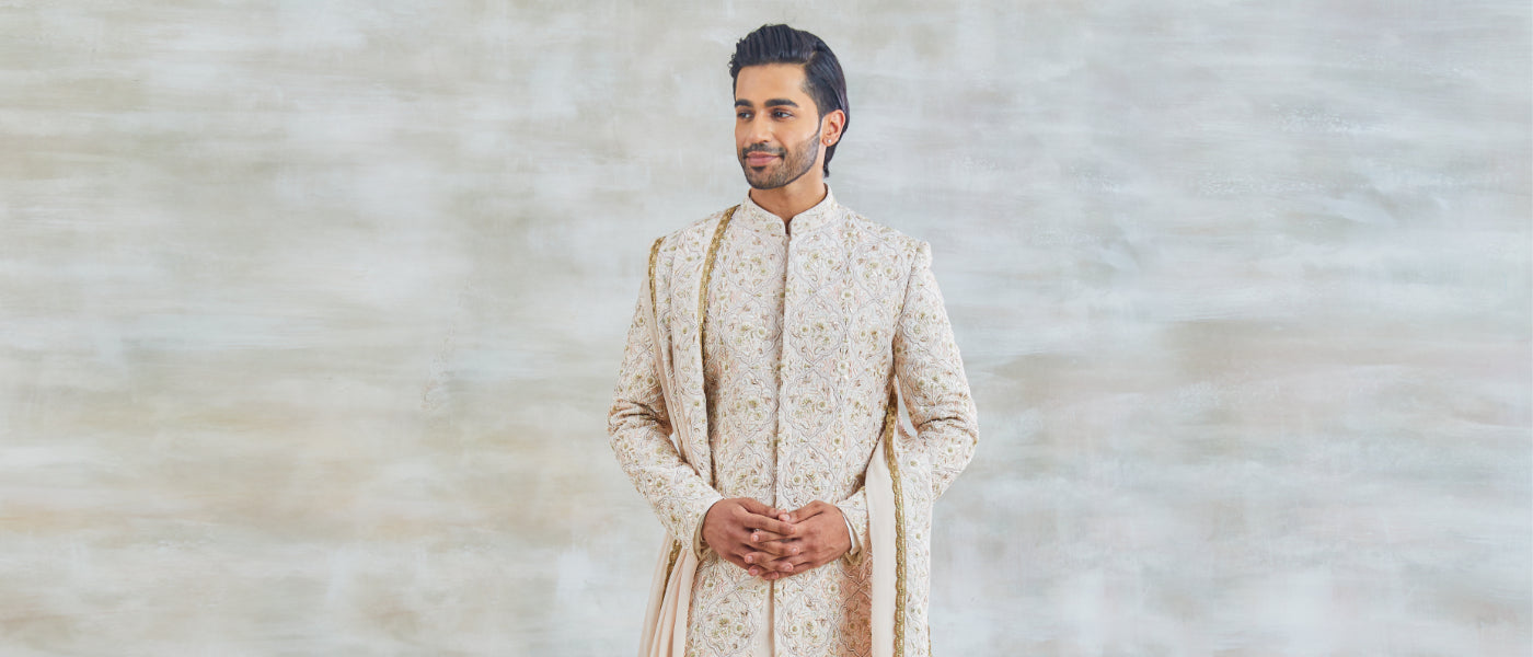 Mastering Men's Wedding Style: The Ultimate Guide to Sherwanis Sets & Kurta Pajamas