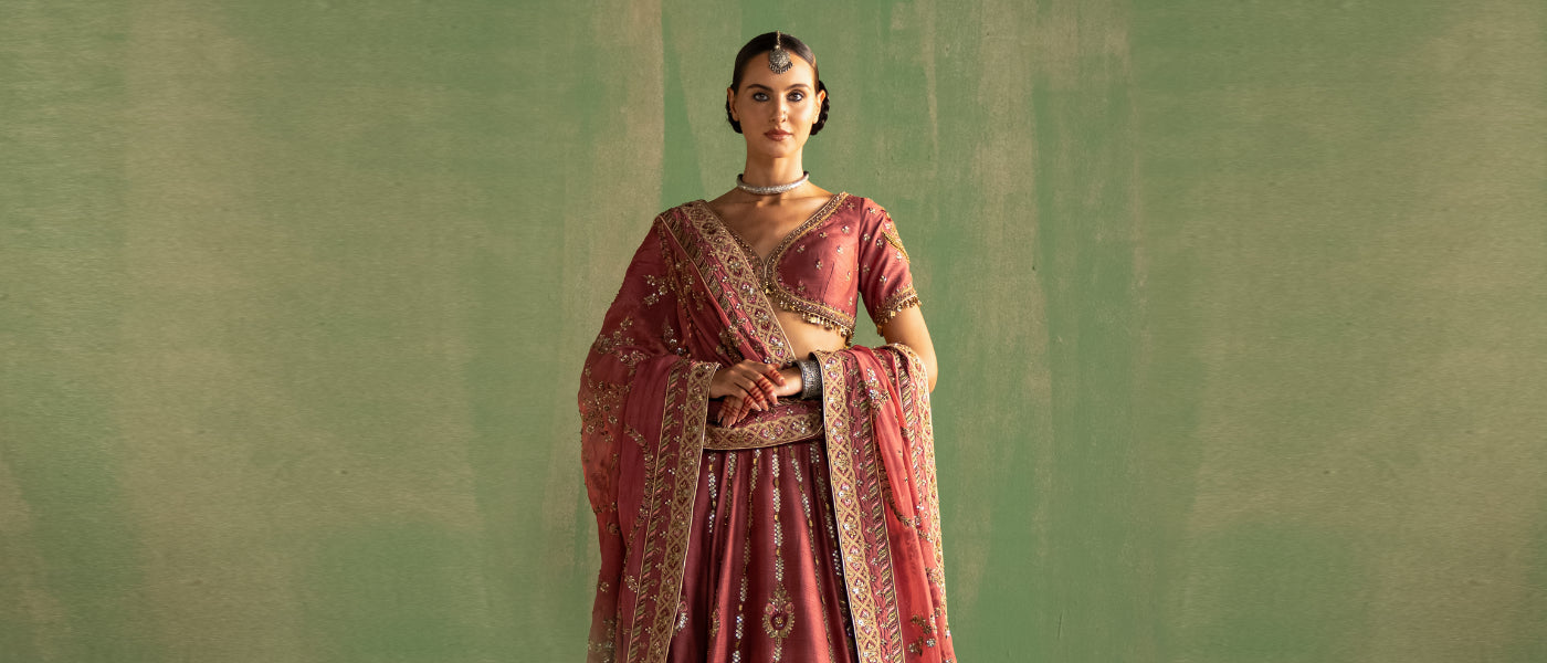 How to Style the Tarini Mauve Pink Lehenga Set for Weddings & Festive Occasions