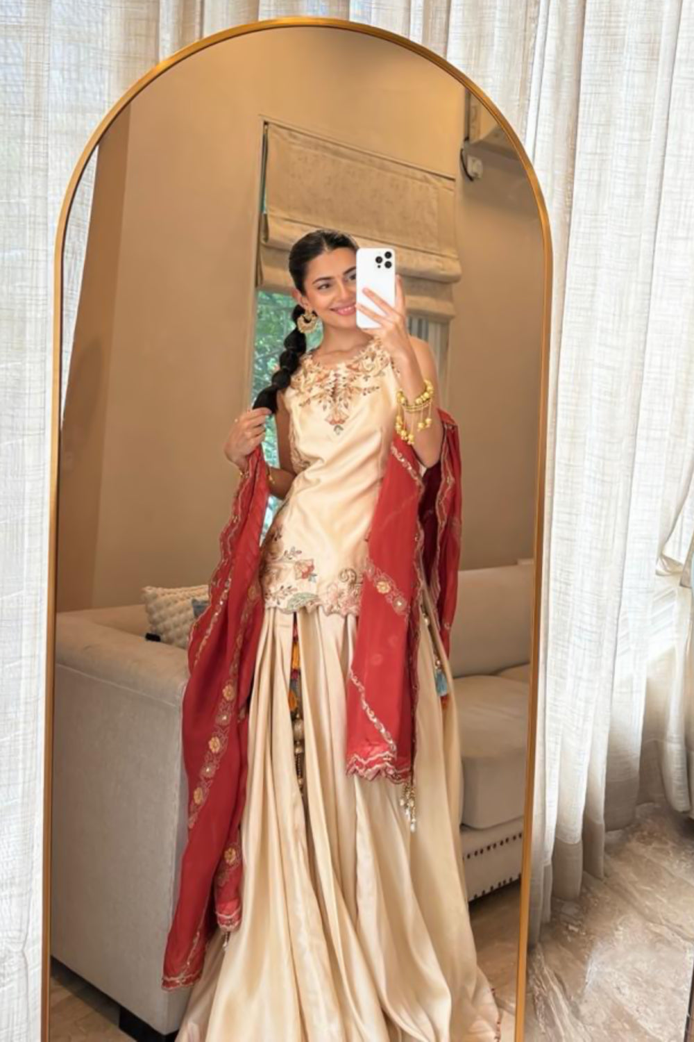 RADHIKA In Padmini Tussar Lehenga Set