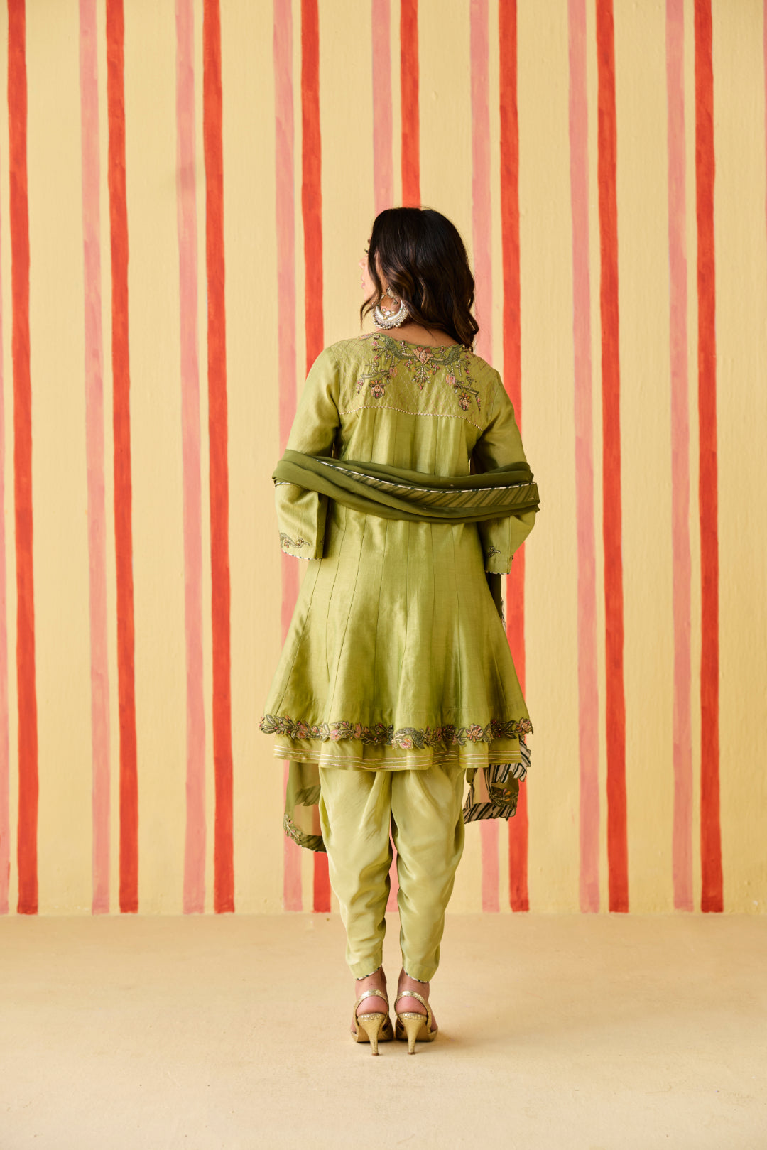 Ekanshi Green Kurta Set