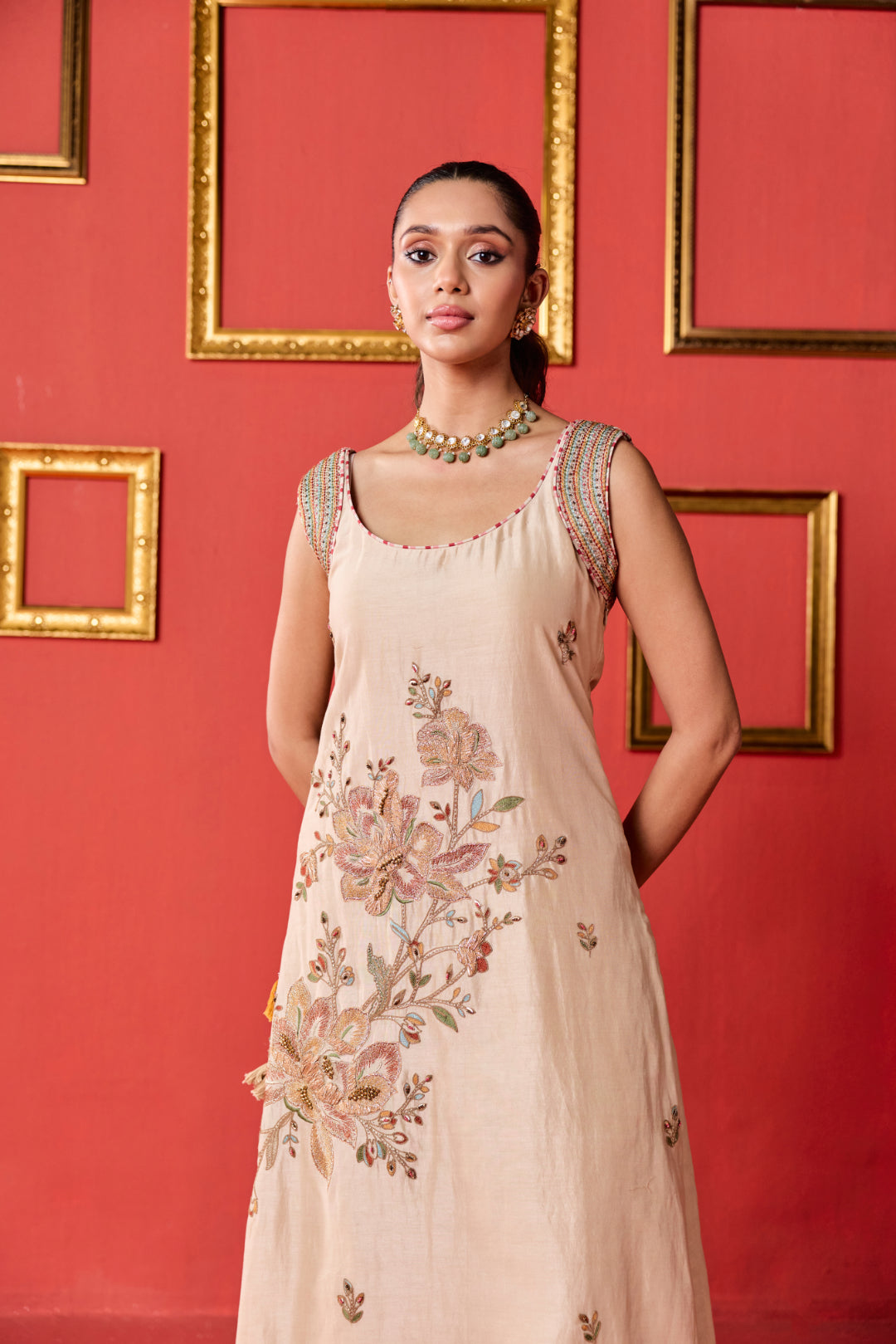 Nanda Tussar Kurta Set