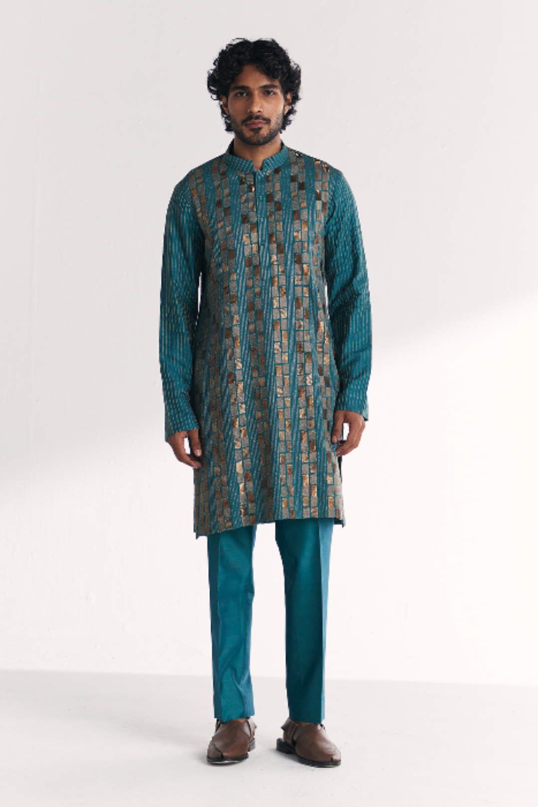 Neelesh Blue Kurta Set