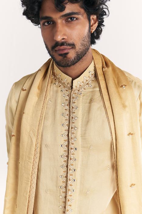 Surmayi Yellow Kurta Set