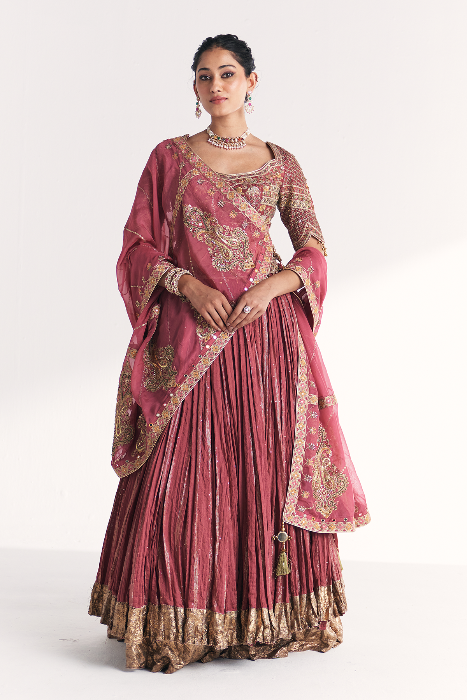 Fitoor Mauve Pink Lehenga Set