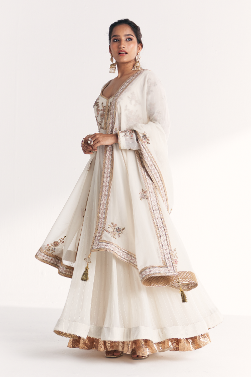 Kaushiki Ivory Anarkali