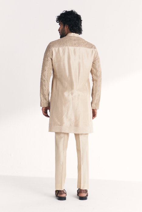 Janak Ivory Kurta Set