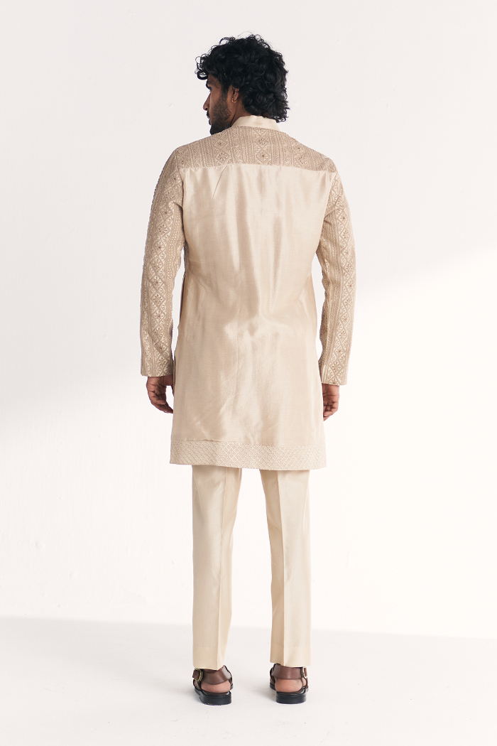 Janak Ivory Kurta Set