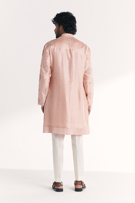 Umber Pink Kurta Set