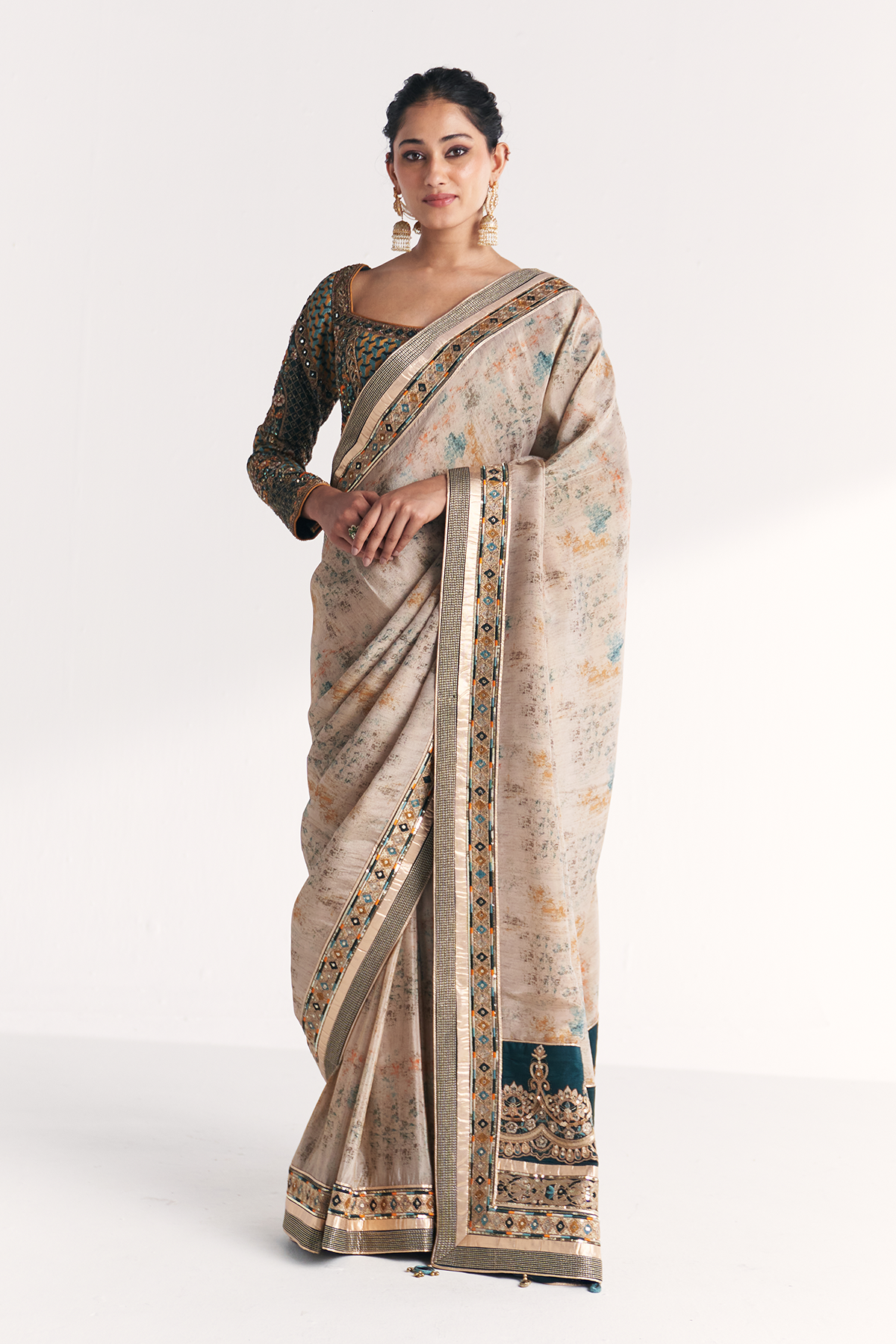 Gitanjali Blue Saree